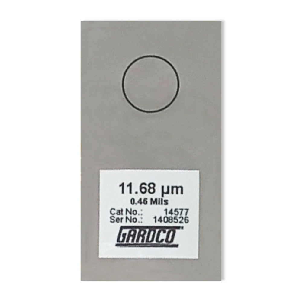 Certified shim 17025 12.7µm (.50mil) 