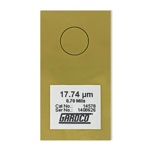 Certified shim 17025 19.05µm (.75mil) 