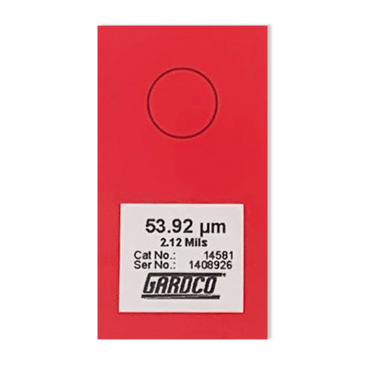 Certified shim 17025 50.8µm (2.0mil) 